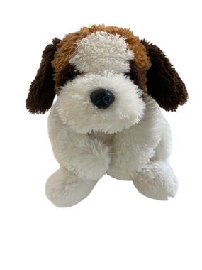 Ty 2009 Saint Bernard Yodeler Puppy Dog 15" Stuffed Animal Plush - NO EAR TAG.
